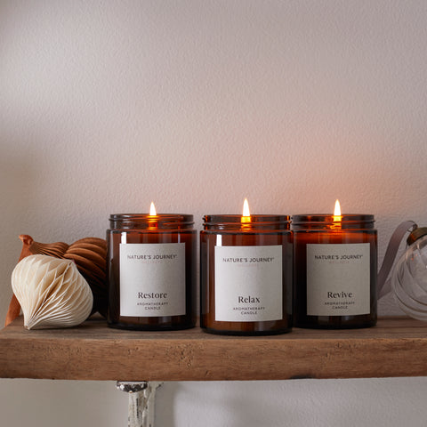 Aromatherapy Candle Trio